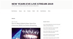 Desktop Screenshot of newyearsevelivestream.com